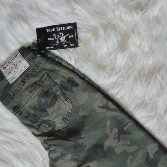 NEW True Religion Super Skinny Camo Jeans - Picture 12 of 12